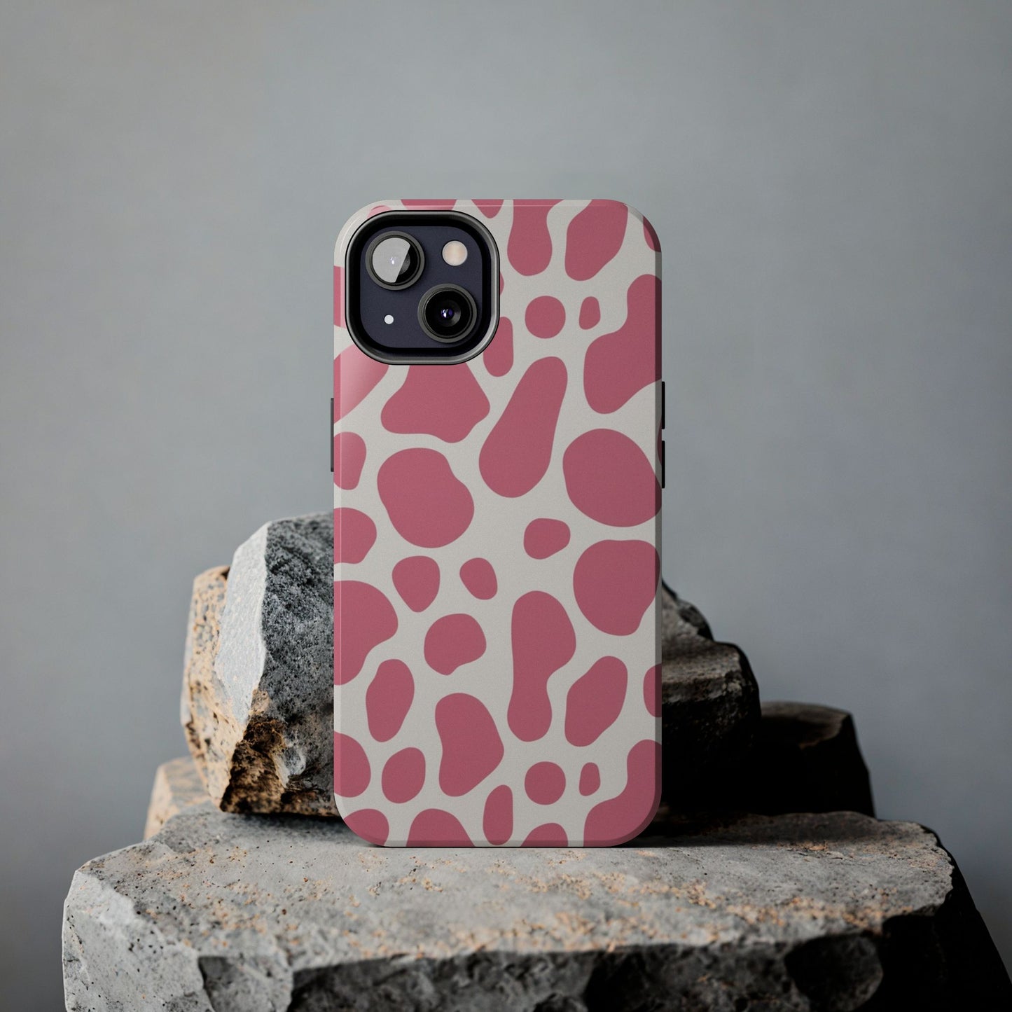 Giraffe Print Tough Phone Case for iPhone 16 15 14 13 12 11 X 8 7 Samsung Galaxy S24 S23 S22 S21