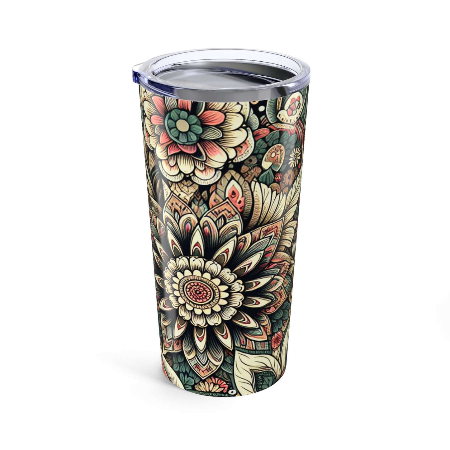 Boho Floral Tumbler 20oz