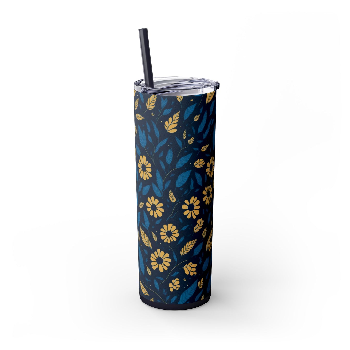 Summer Floral Skinny Tumbler