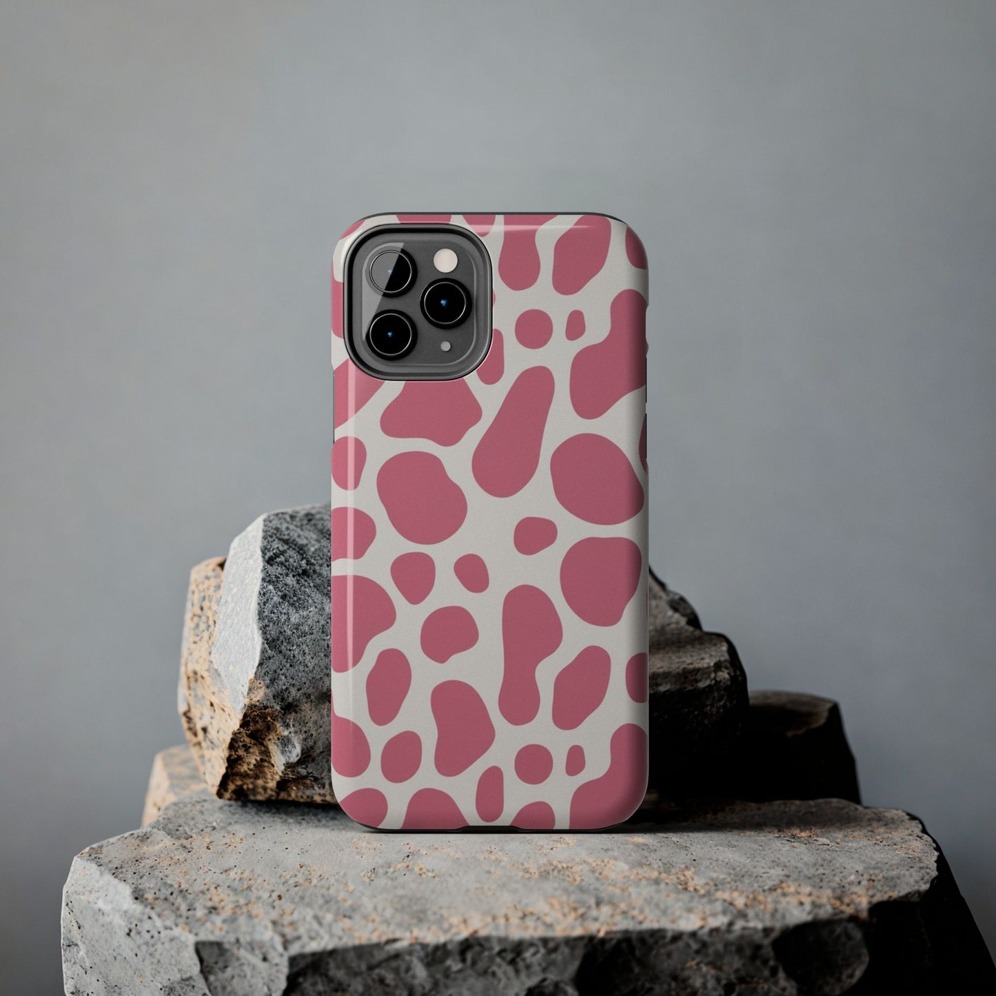 Giraffe Print Tough Phone Case for iPhone 16 15 14 13 12 11 X 8 7 Samsung Galaxy S24 S23 S22 S21