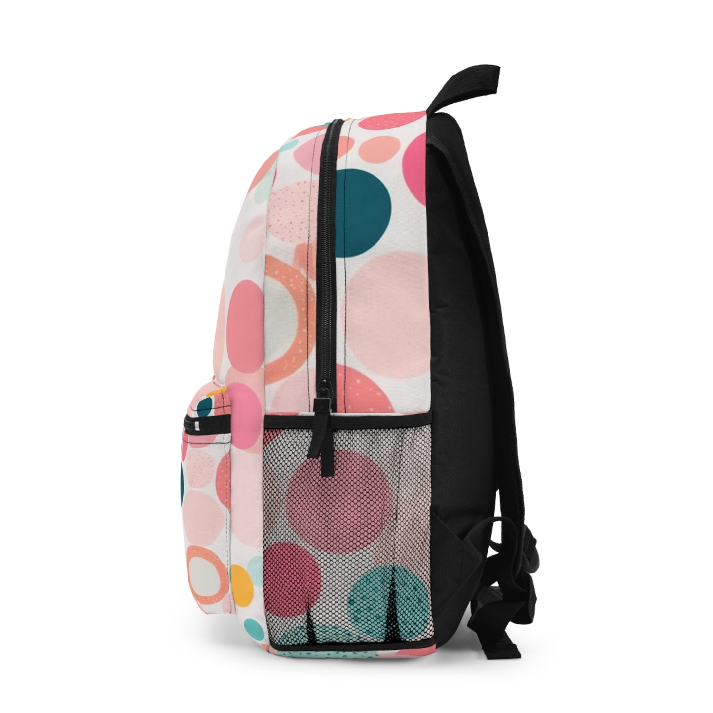 Colorful Polka Dot Backpack