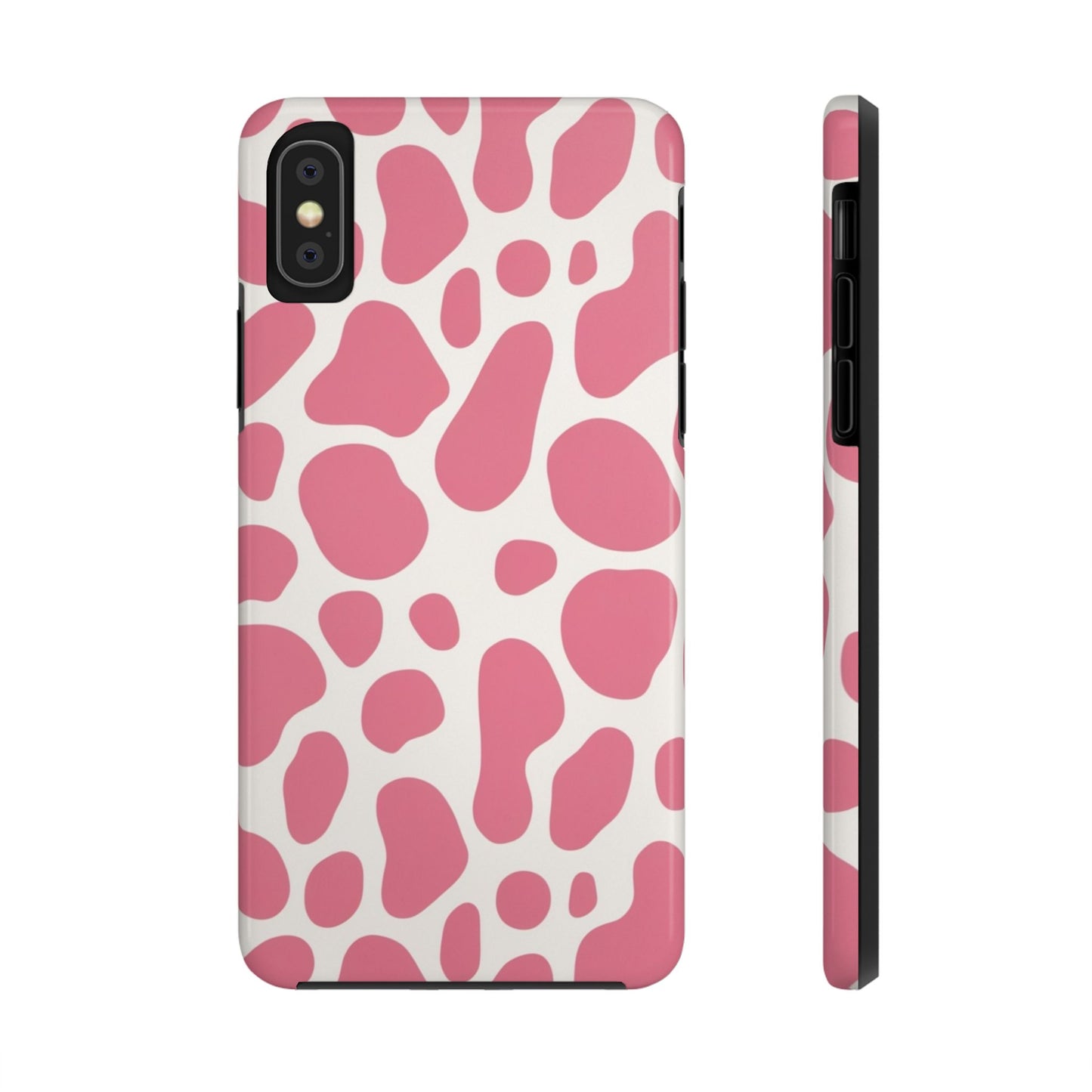 Giraffe Print Tough Phone Case for iPhone 16 15 14 13 12 11 X 8 7 Samsung Galaxy S24 S23 S22 S21